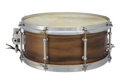 14" x 6" Snare Drum, Klangmacherei Walnut thick ply shell, matt lackiert