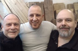 Alex Zachow, Mic Scharf und Georg Skrenek