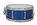 14" x 6" Snare Drum, Klangmacherei Birkenkessel, 9-lagig 6mm, blaue Delmar Glitterfolie